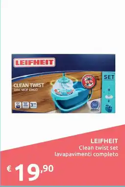 Smoll Leifheit Clean twist set offerta