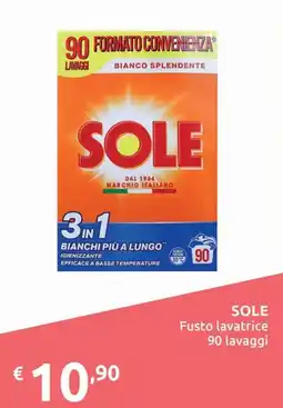 Smoll SOLE Fusto lavatrice offerta