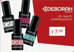 Smoll Gel smalto semipermanente Deborah Milano offerta