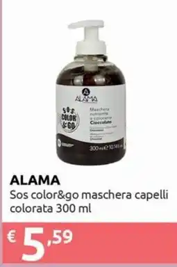 Smoll Alama sos color&go maschera capelli colorata offerta