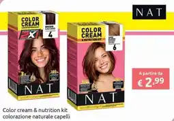 Smoll Color cream & nutrition kit NAT offerta