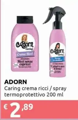 Smoll Adorn Caring crema ricci offerta