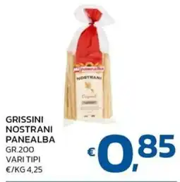 Ok Market Grissini nostrani panealba offerta