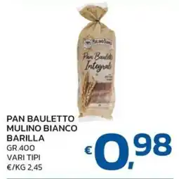 Ok Market Pan Bauletto Integrati Mulino Bianco Barilla offerta