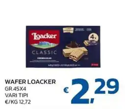Ok Market Wafer Loacker Classic offerta