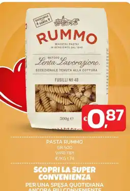 Ok Market Pasta Rummo offerta