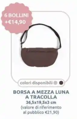 Smoll Borsa a mezza luna a tracolla offerta