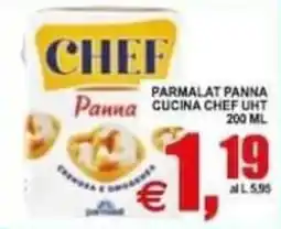 Pewex Parmalat panna cucina chef uht offerta