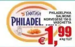 Pewex Fantasì Philadelphia salmone norvegese offerta