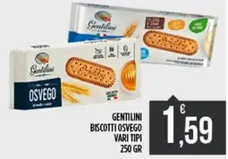 Supermercato Pollio Gentilini biscotti osvego offerta