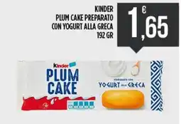 Supermercato Pollio Kinder Plum Cake offerta