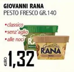 Big Food Pesto fresco Giovanni Rana offerta