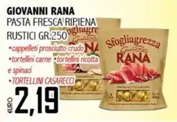 Big Food Sfogliagrezza Pasta Fresca Ripiena Rana offerta