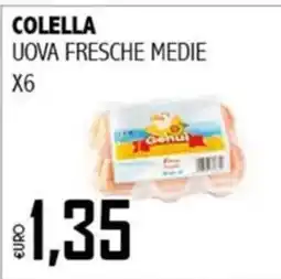 Big Food Uova fresche medie Genui offerta