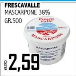 Big Food Mascarpone Fresca Valle offerta