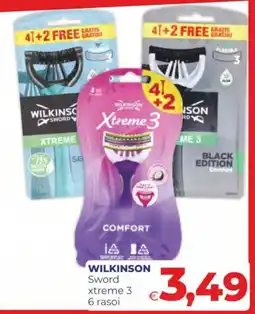 Pilato Wilkinson Sword xtreme 3 offerta