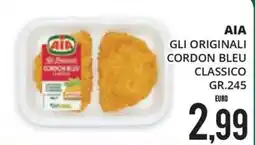 Mazzeo Supermercati AIA Gli originali cordon bleu classico offerta