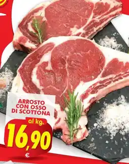 Mazzeo Supermercati Arrosto con osso di scottona offerta