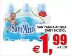 Pewex Sant'Anna acqua baby offerta