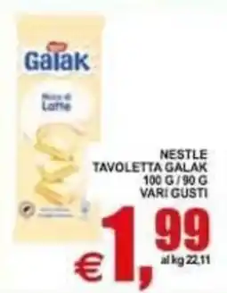 Pewex Tavoletta Galak offerta