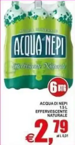 Pewex Acqua di Nepi effervescente naturale offerta