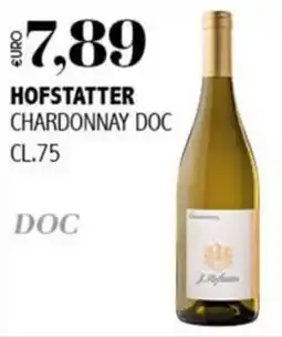 Big Food Hofstatter Chardonnay Doc offerta