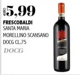 Big Food Frescobaldi Santa Maria Morellino Scansano offerta