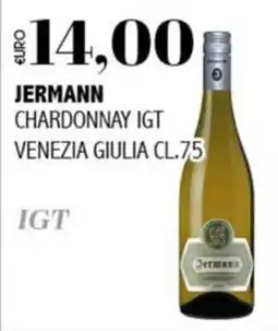 Big Food Jermann Chardonnay IGT offerta