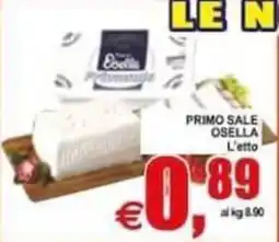 Pewex Primo sale Osella offerta