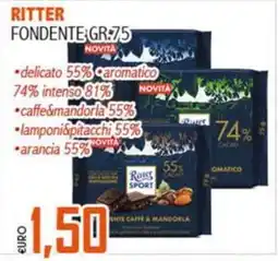 Big Food Ritter fondente offerta