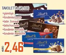 Big Food Tavoletta Lindt offerta