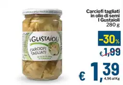 Qui Discount I Gustaioli Carciofi Tagliati offerta