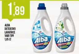 Supermercato Pollio Alba Detersivo Lavatrice offerta