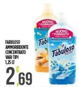 Supermercato Pollio Fabuloso ammorbidente concentrato offerta