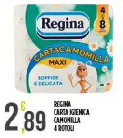Supermercato Pollio Regina carta igienica camomilla offerta