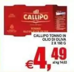 Pewex Callipo tonno in olio di oliva offerta