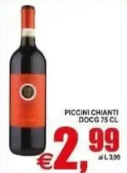 Pewex Piccini Chianti DOCG offerta