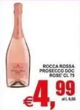 Pewex Rocca Rossa Prosecco Doc Rose offerta