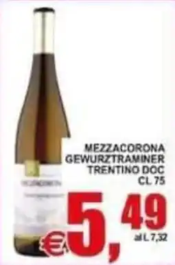 Pewex Mezzacorona Gewurztraminer Trentino DOC offerta