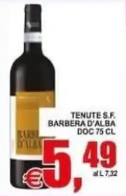Pewex Barbera d'Alba Tenute S.F. offerta