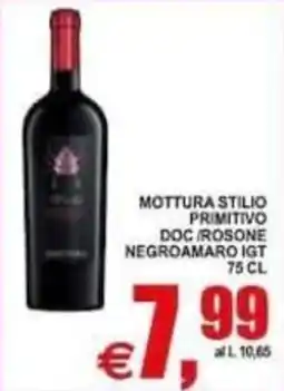 Pewex Mottura Stilto Primitivo offerta