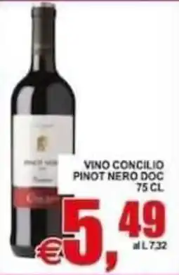 Pewex Vino Concilio Pinot Nero DOC offerta