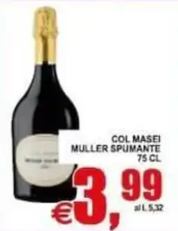 Pewex Col Masei Muller Spumante offerta