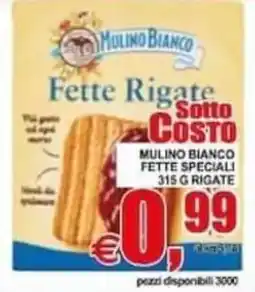 Pewex Fette Rigate Mulino Bianco offerta