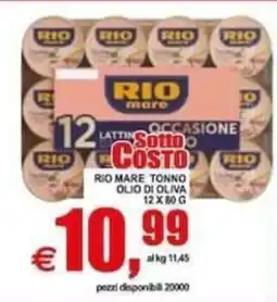 Pewex Rio mare tonno olio di oliva offerta