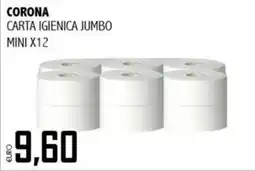 Big Food Corona carta igienica jumbo mini offerta