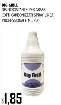 Big Food Big Grill disincrostante per grassi cotti carbonizzati offerta
