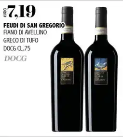 Big Food Feudi di San Gregorio Fiano di Avellino Greco di Tufo DOCG offerta