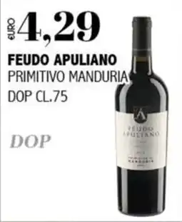 Big Food Feudo Apuliano Primitivo Manduria offerta