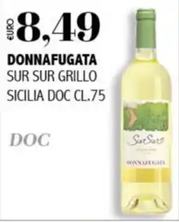 Big Food Donnafugata Sur Sur Grillo offerta